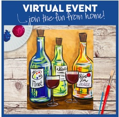 VIRTUAL EVENT! PAINT AT HOME!